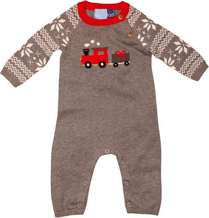 Newborn Holiday Sweater Onesie
