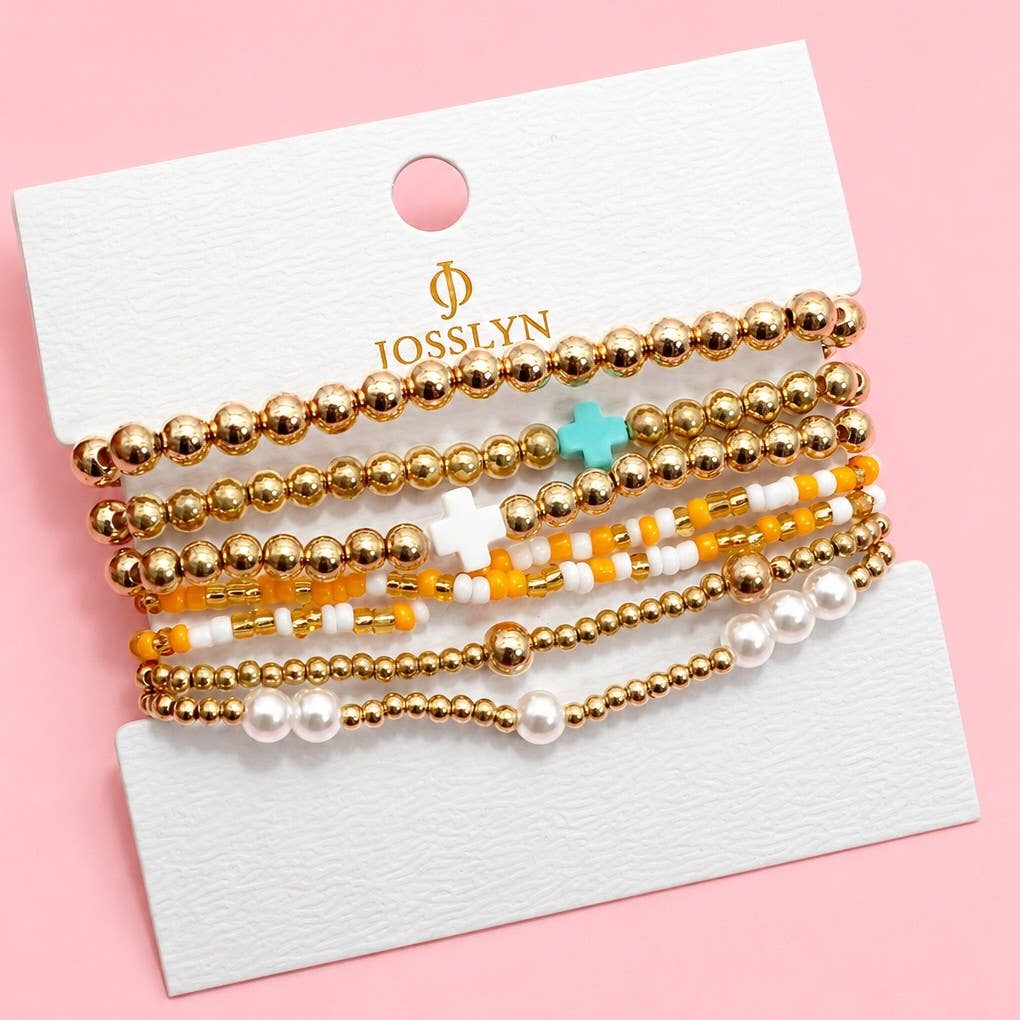 Multi Ball Stretchable Bracelet