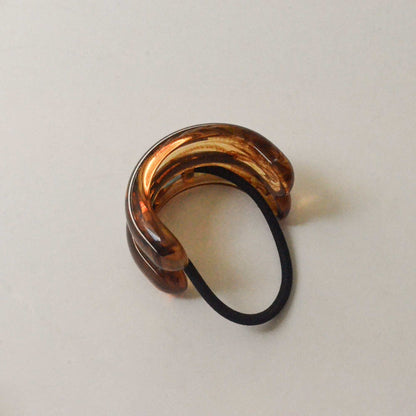 Double Arch Resin Hair Tie