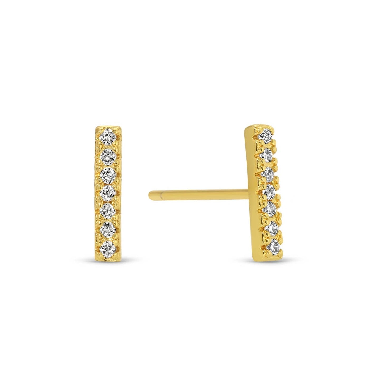 Pavé Velvet Stud