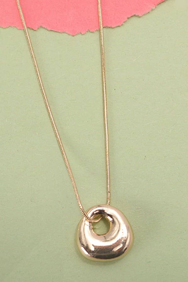 Bubble Pendant Necklace