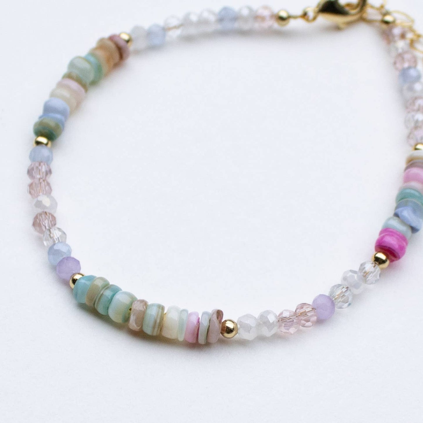 Natural Stone Beaded Bracelet