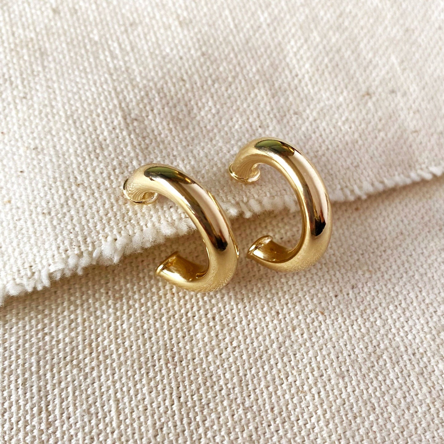 Half-Hoops Earrings