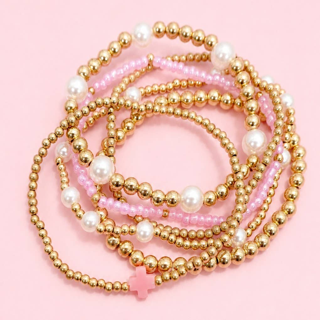 Multi Ball Stretchable Bracelet