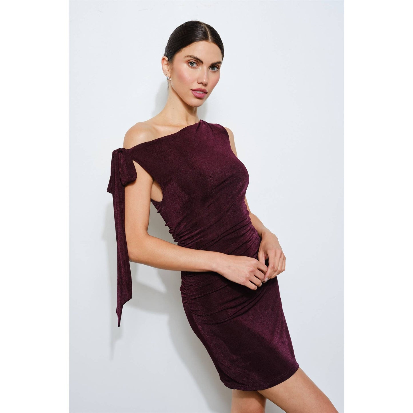 Davina Tie Shoulder Mini Dress