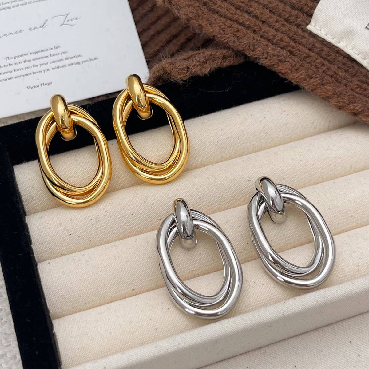Chunky Geometric Earrings