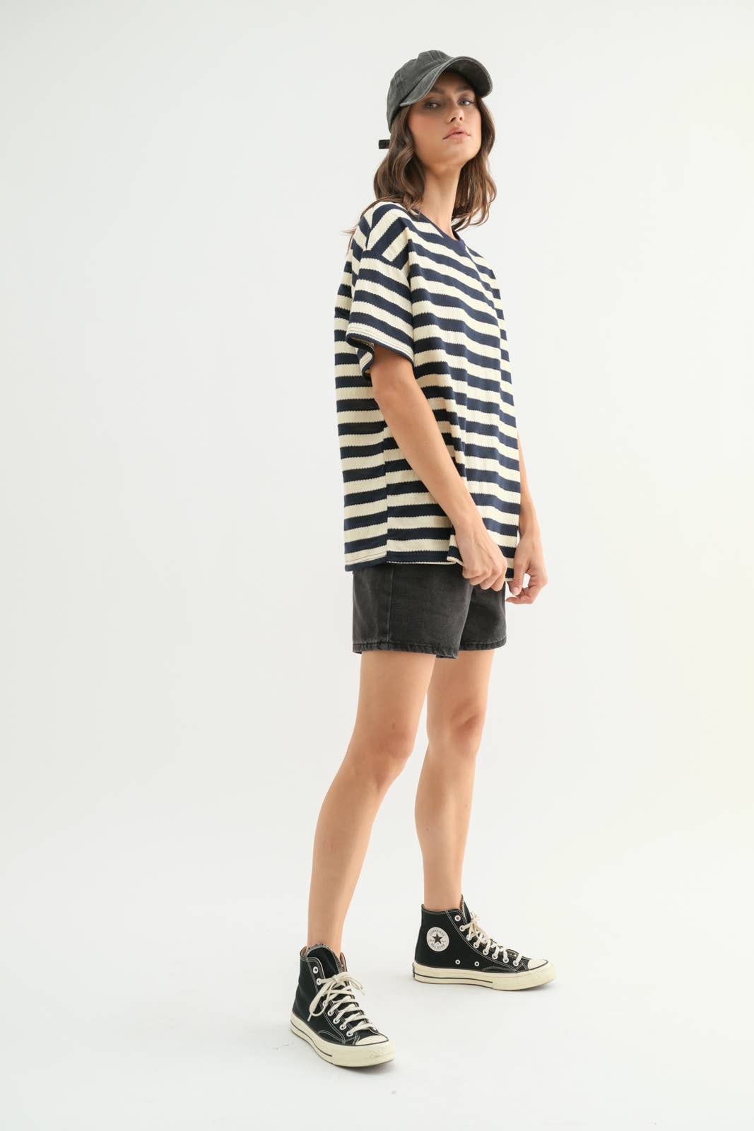 Ollie Oversized Stripe Top