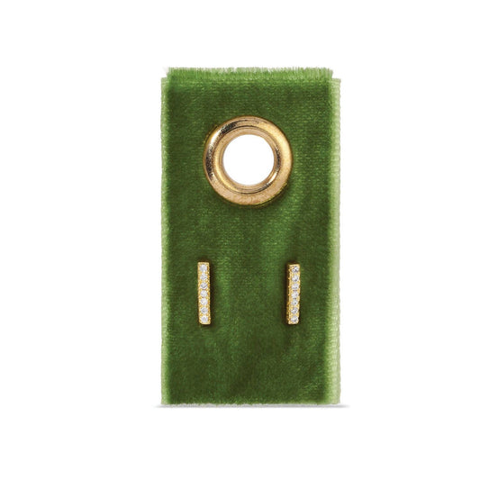 Pavé Bar Studs