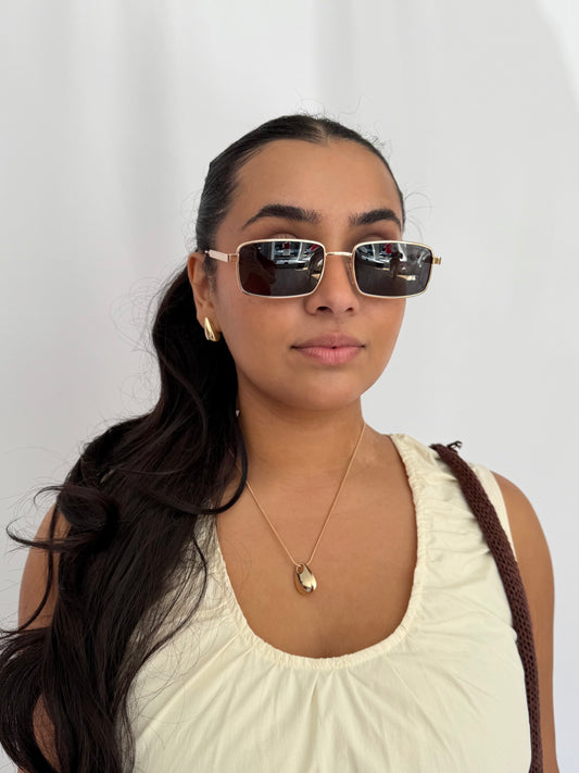 Teardrop Snake Chain Necklace