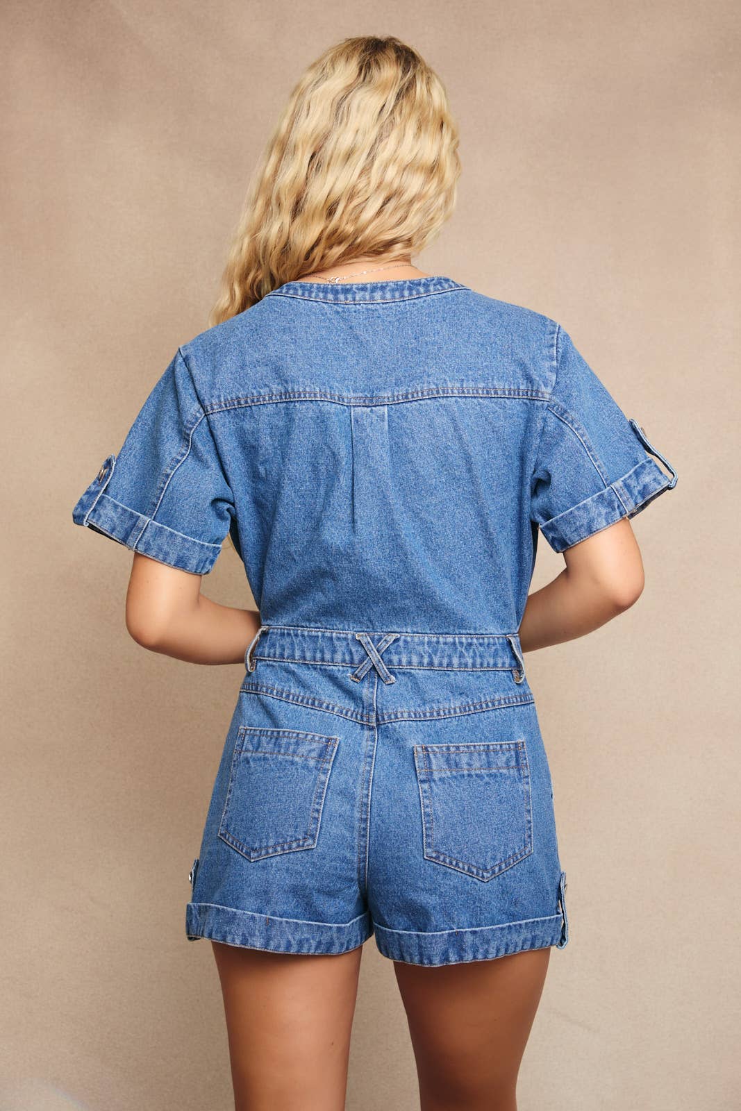Denim Shortalls