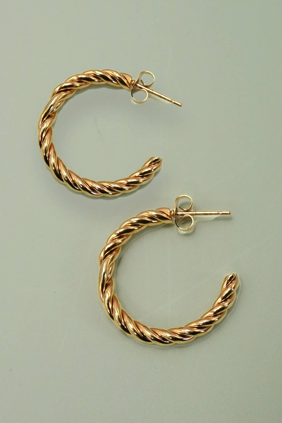 Twisted Rope Hoops