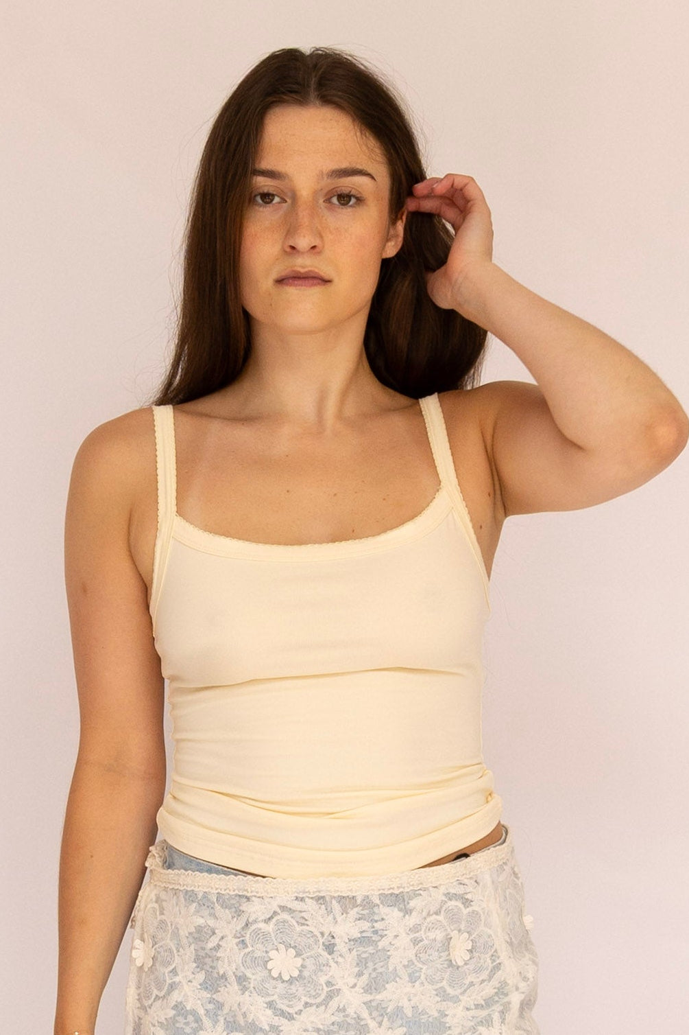 Jane Scalloped Tank