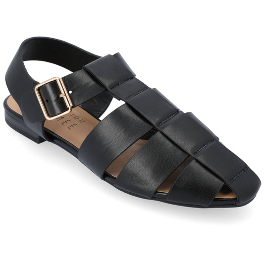 Cailinna Fisherman Sandal | Black