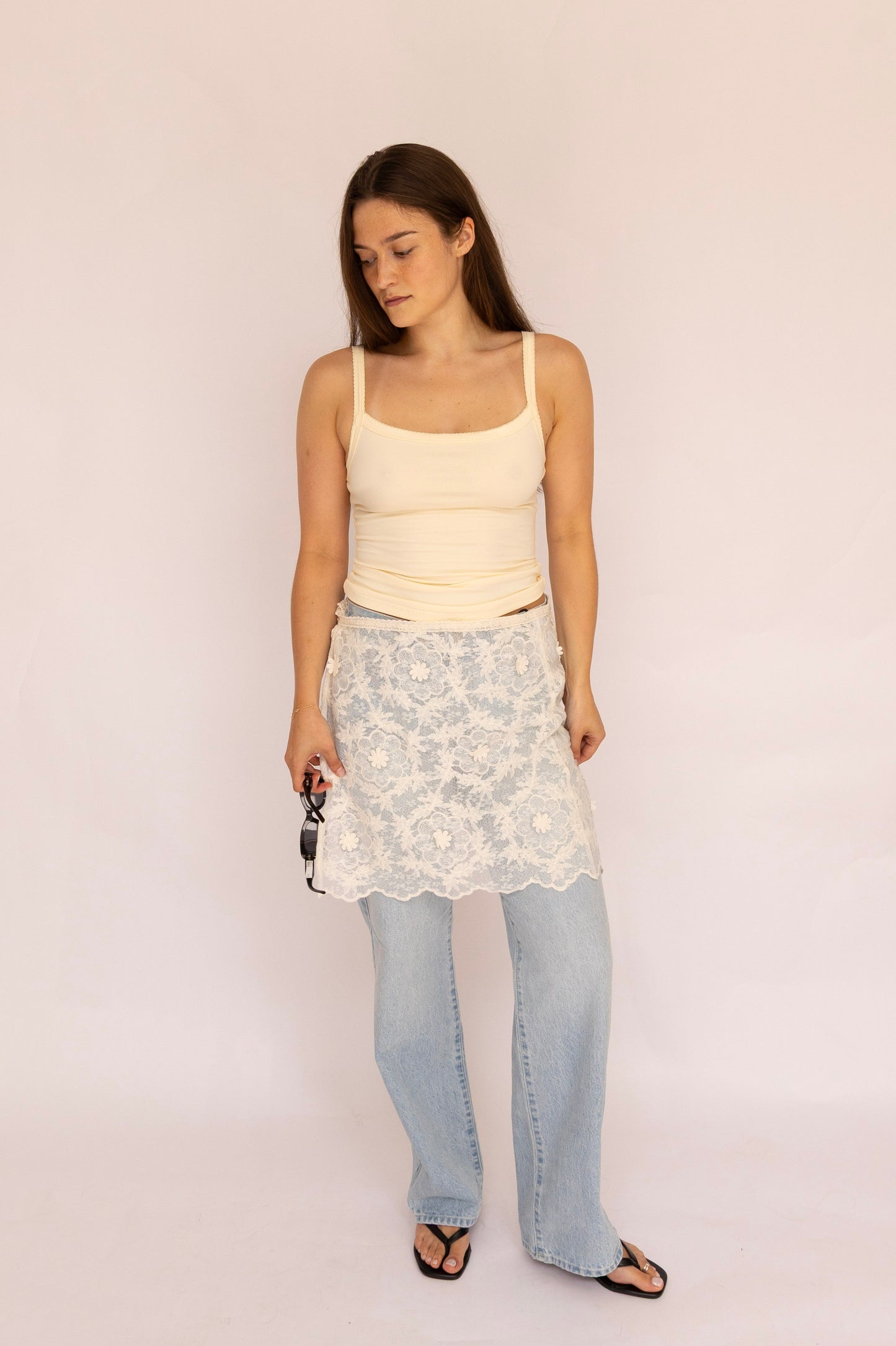 Ella Lace Wrap Skirt