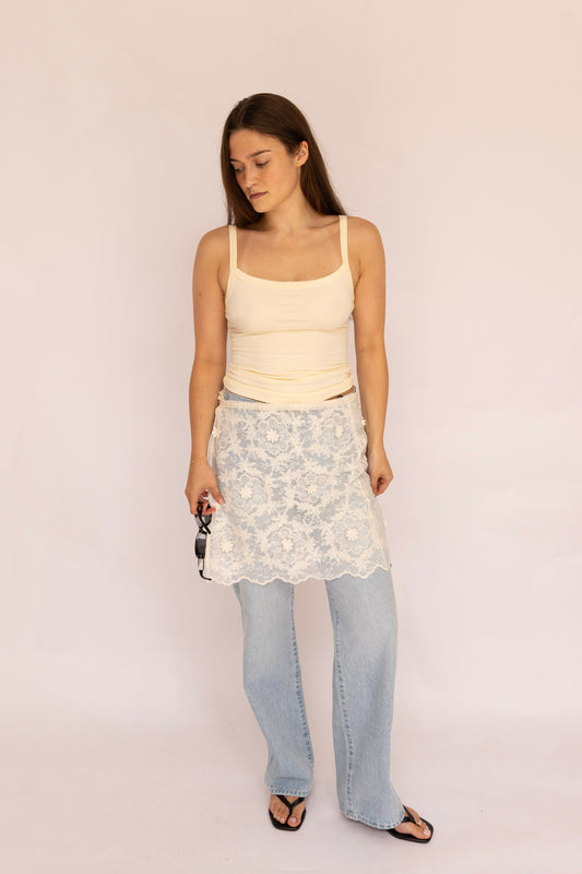 Ella Lace Wrap Skirt