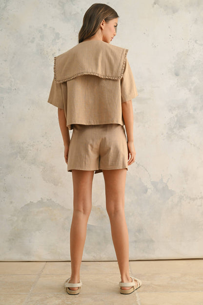 Leah Linen Skort
