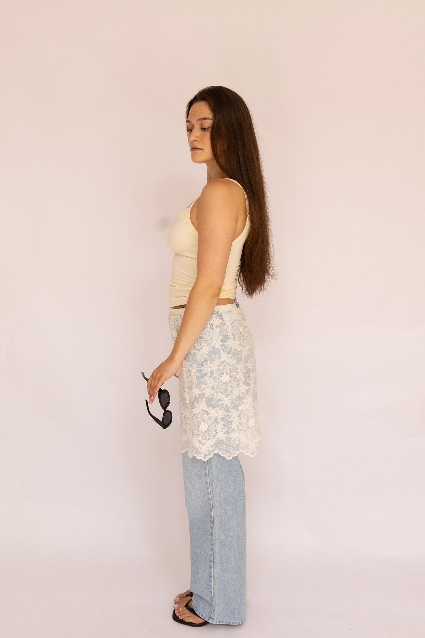 Ella Lace Wrap Skirt
