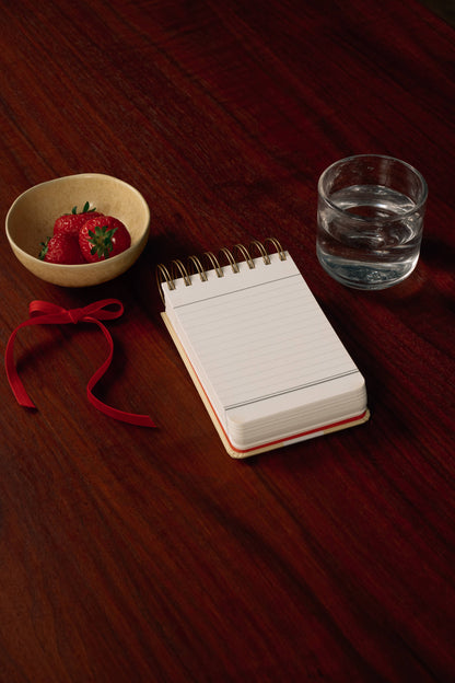 Very Cherry Chunky Spiral Notepad