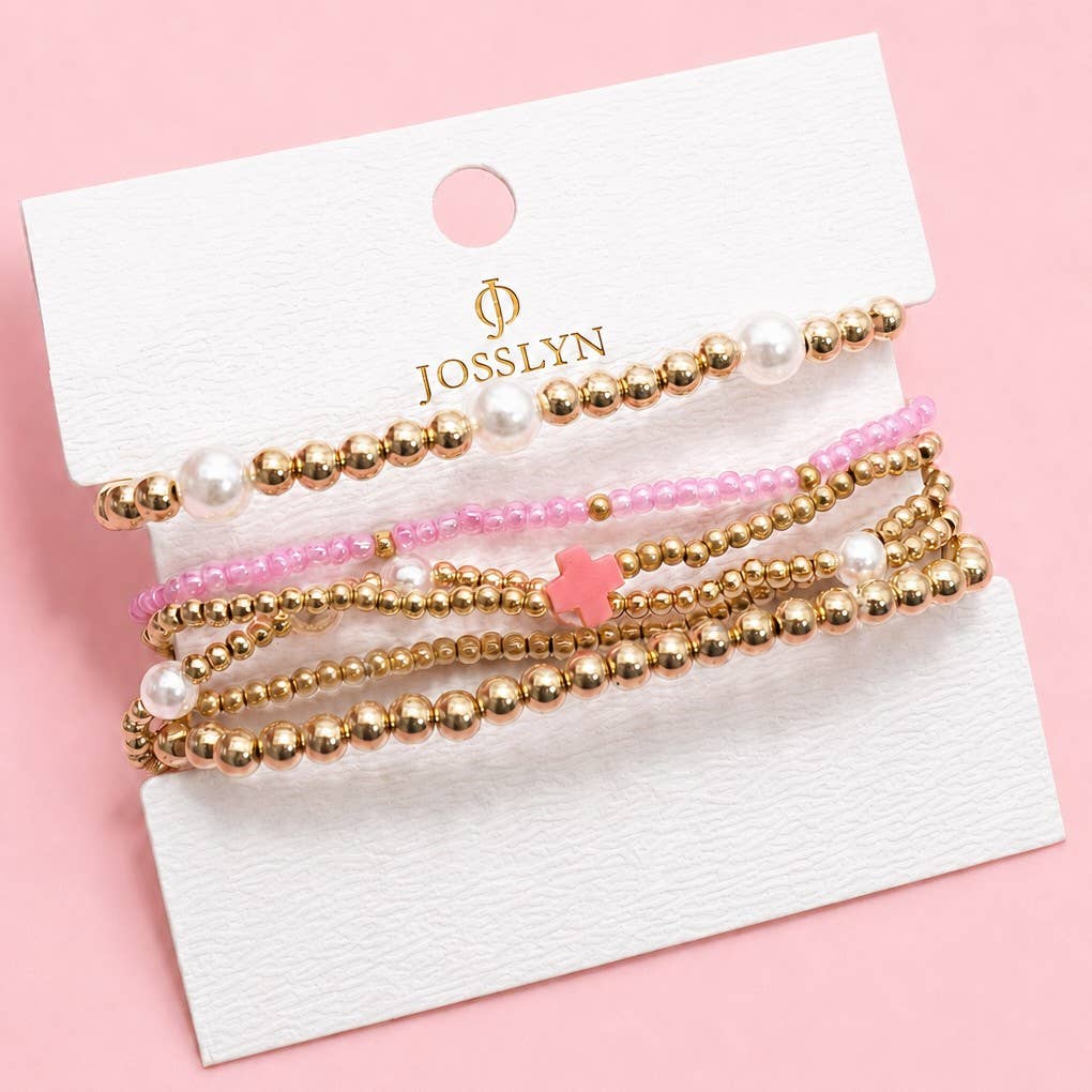 Multi Ball Stretchable Bracelet