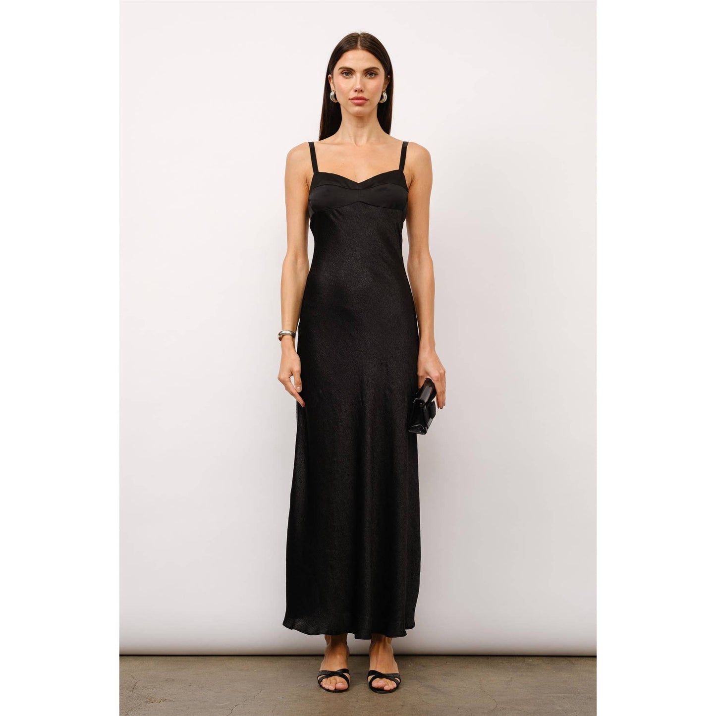Haisley Textured Slip Dress