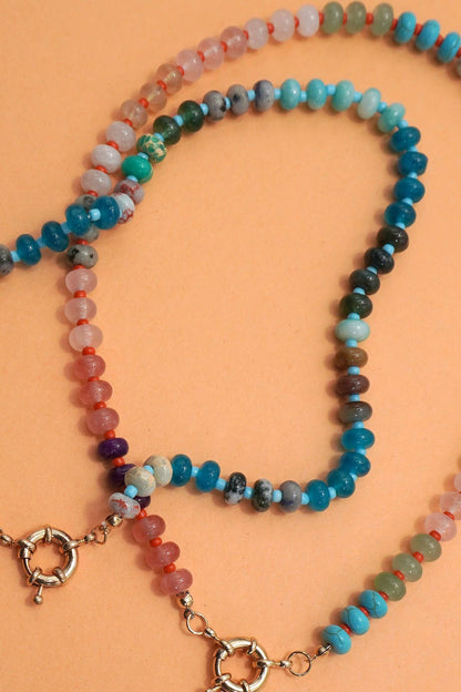 Clasp Beaded Necklace