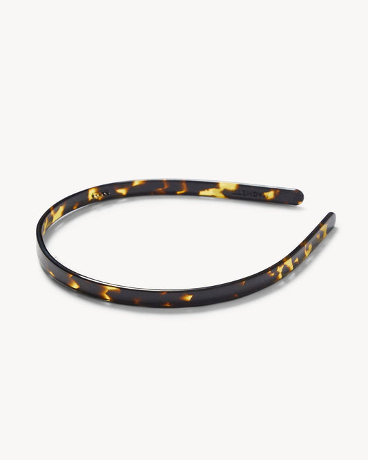 Ultralight Thin Headband in Dark Tortoise