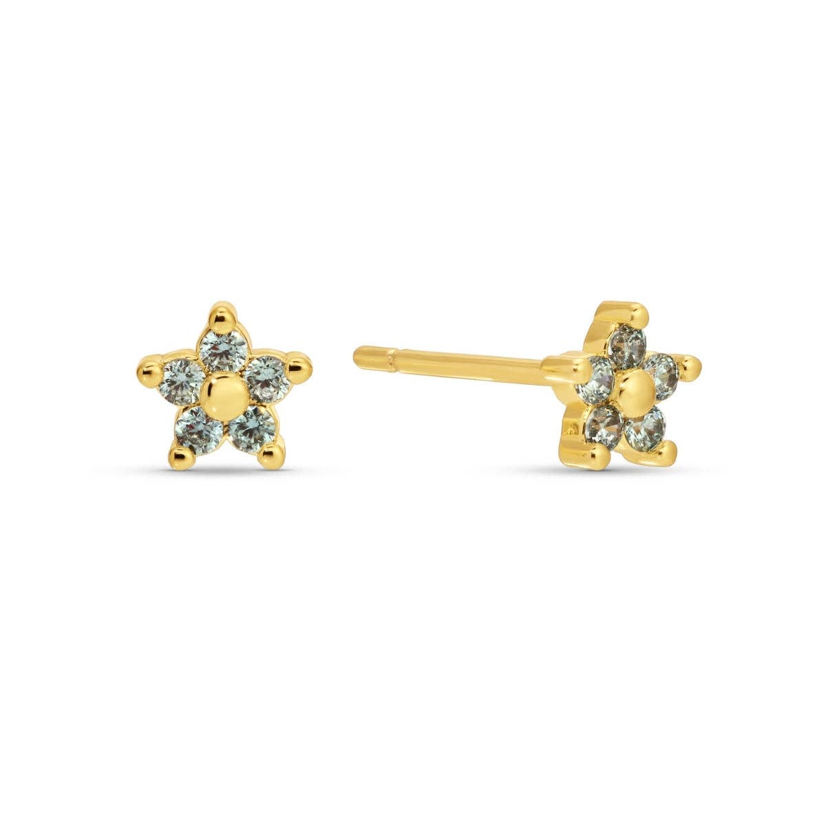 Delicate Flower Studs
