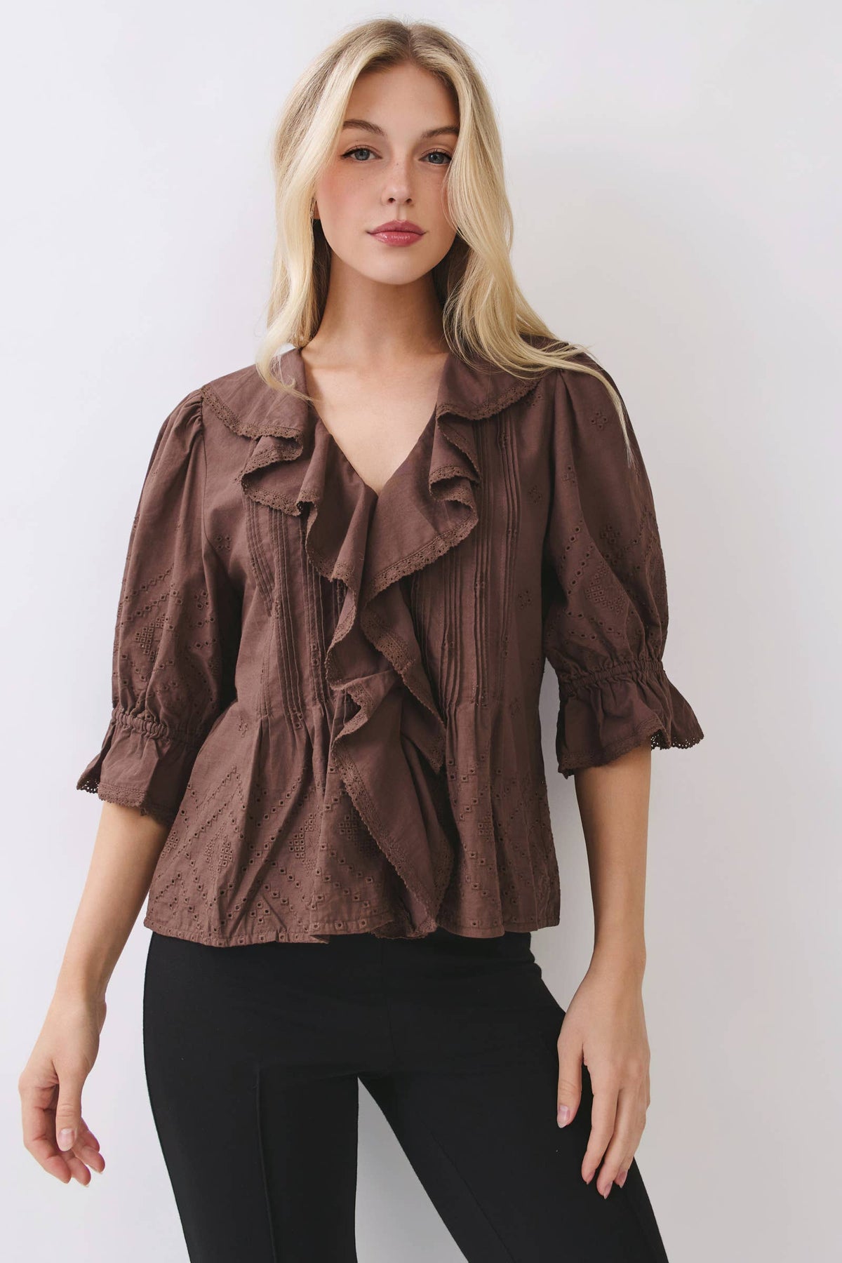 Alex Puff Sleeve Top