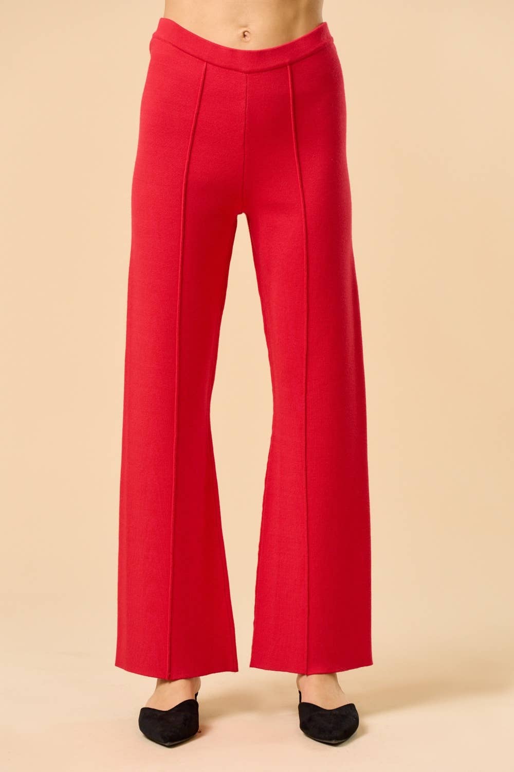 Red Sweater Pant