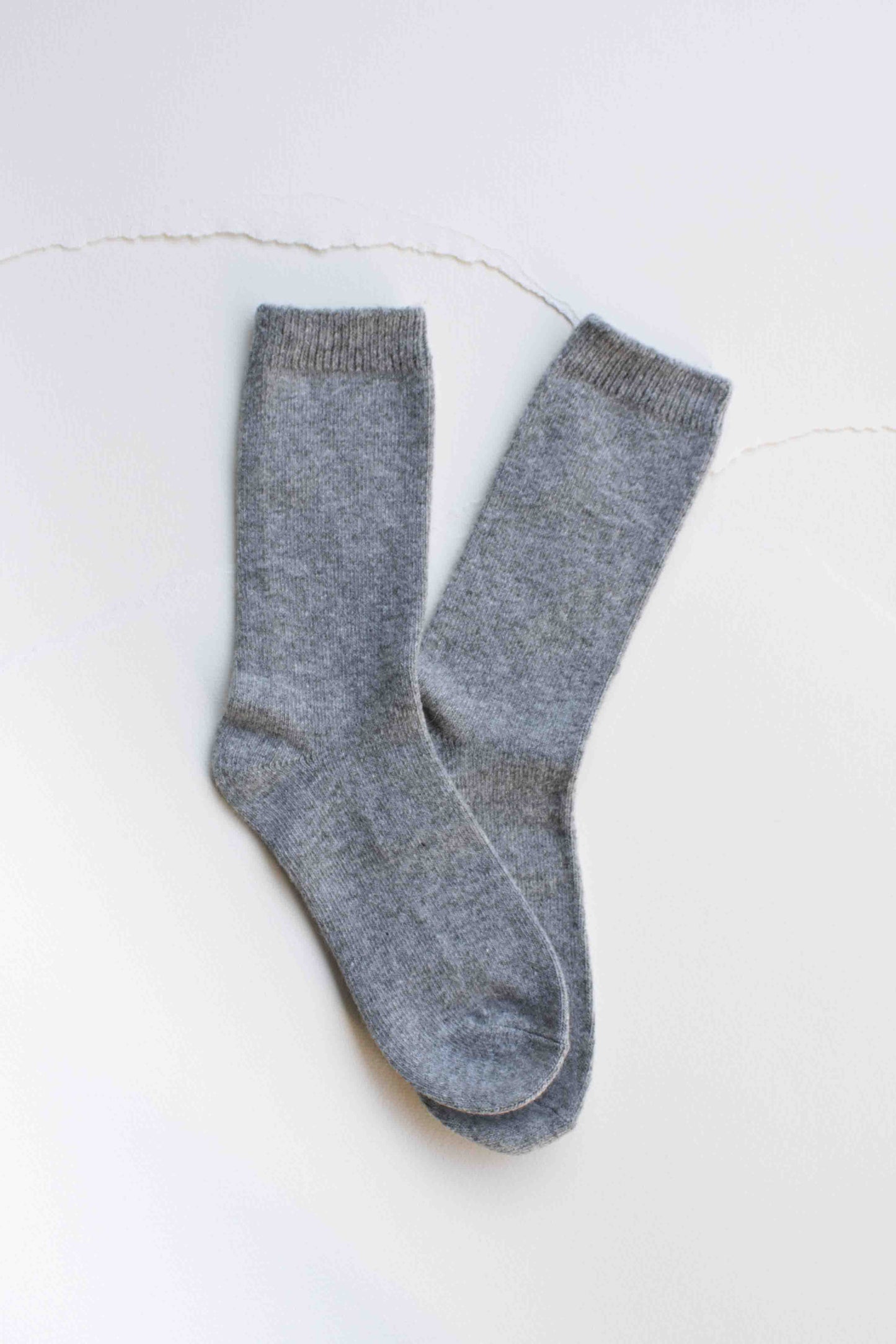 Wool Cashmere Blend Socks