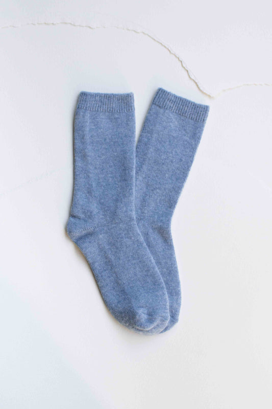 Wool Cashmere Blend Socks