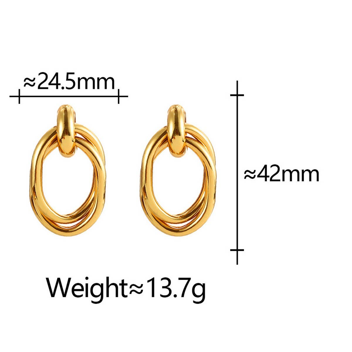 Chunky Geometric Earrings