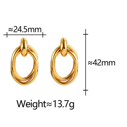 Chunky Geometric Earrings
