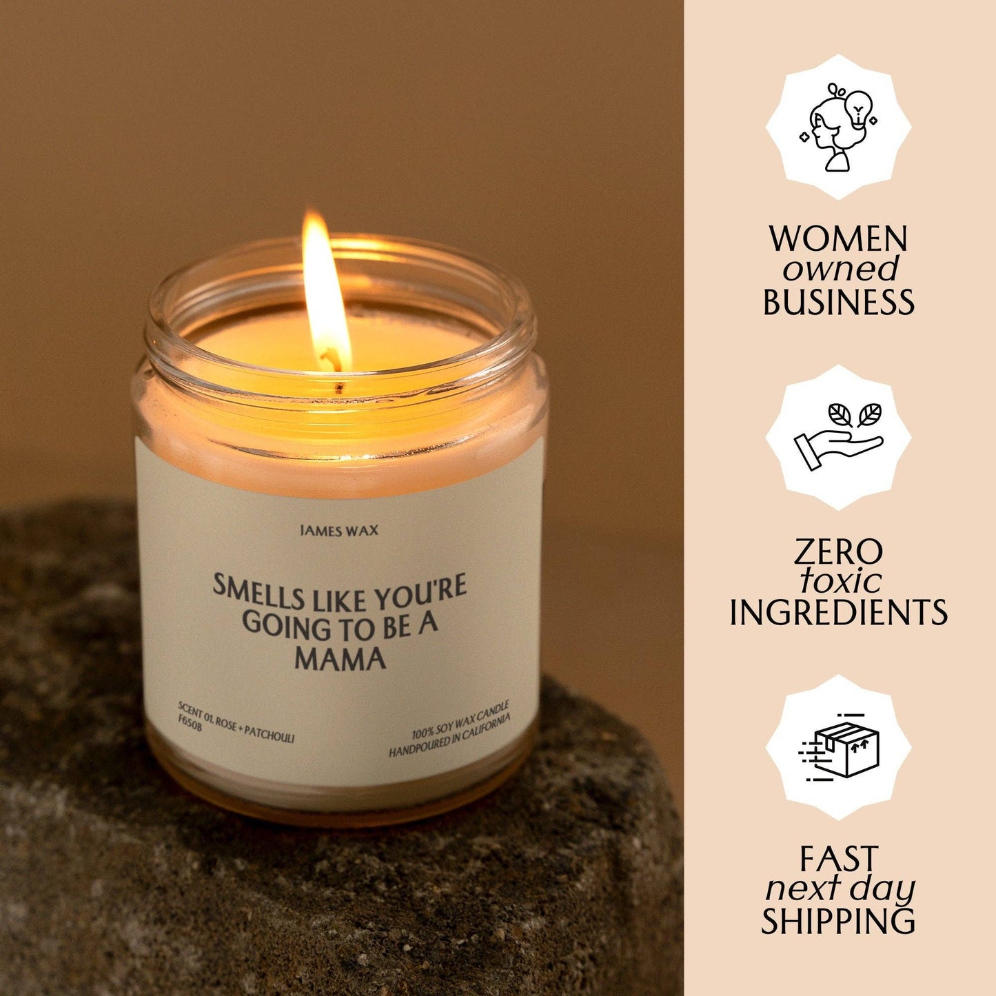 New Mom Gift: Smells Like You're Going To Be A Mama