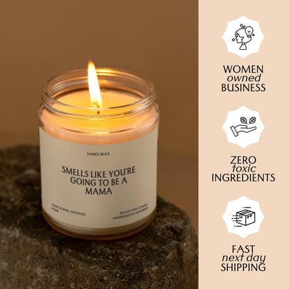 New Mom Gift: Smells Like You're Going To Be A Mama