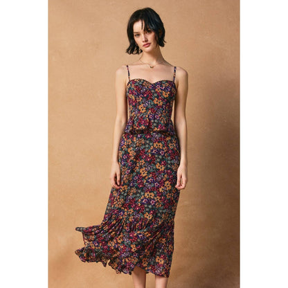 Bloom Pop Ruffled Dress