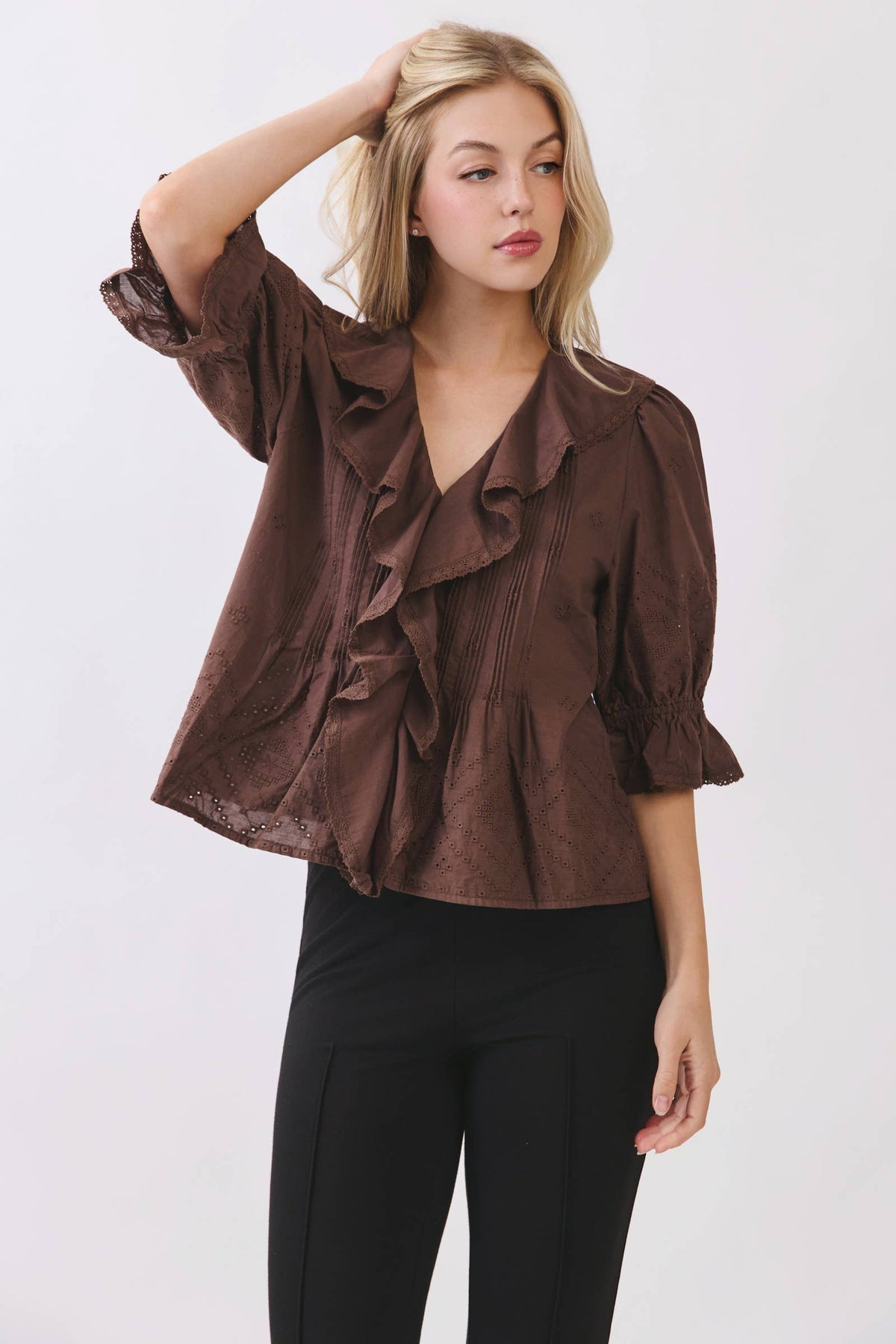 Alex Puff Sleeve Top