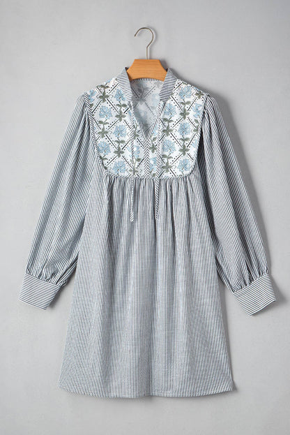 Hydrangea Collar Dress