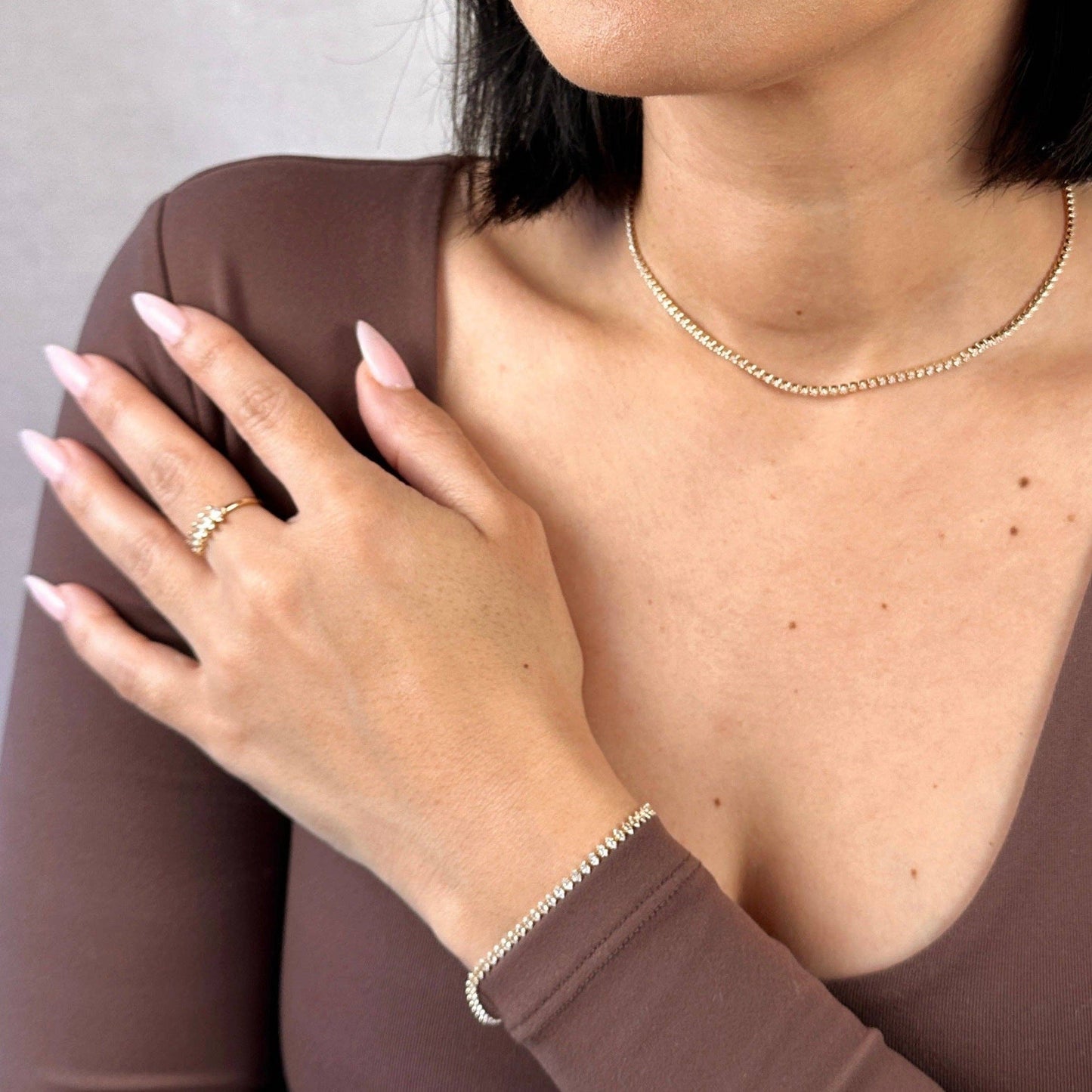 Marquise Tennis Bracelet