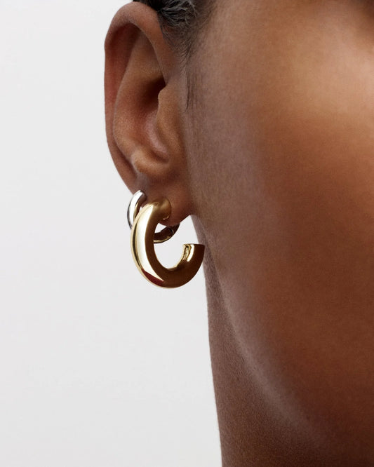 .75" Perfect Gold Filled Hoops
