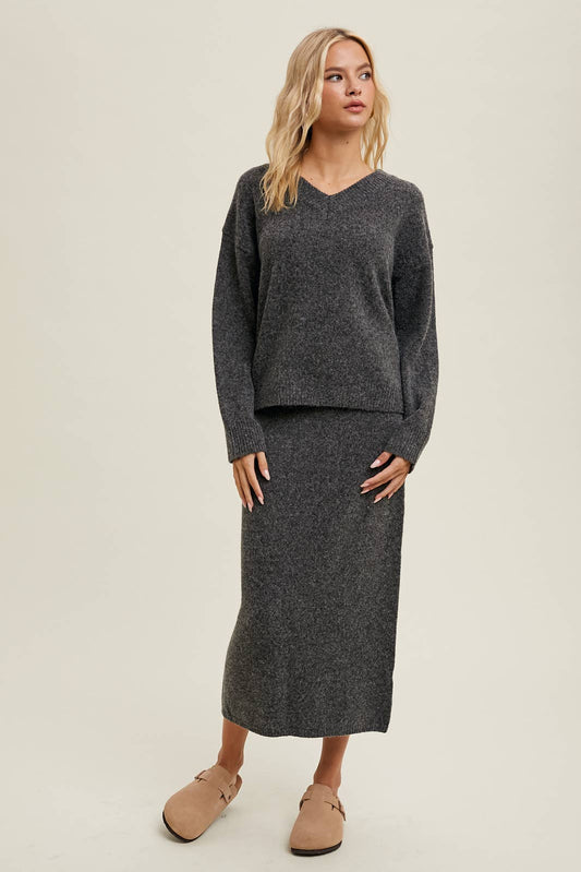 Charlie Charcoal Sweater