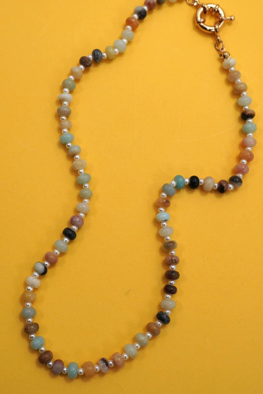 Clasp Beaded Necklace