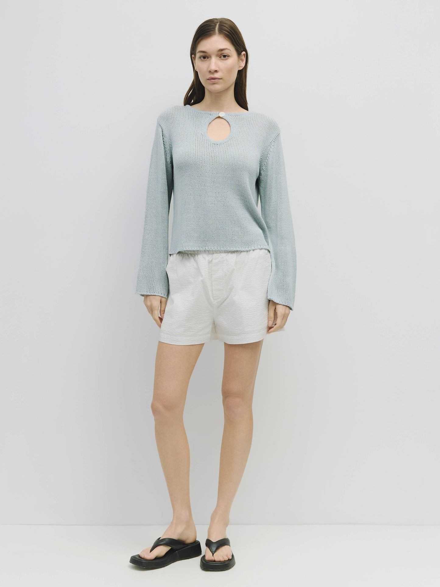 The Tala Sweater | Knit Sweater with Keyhold