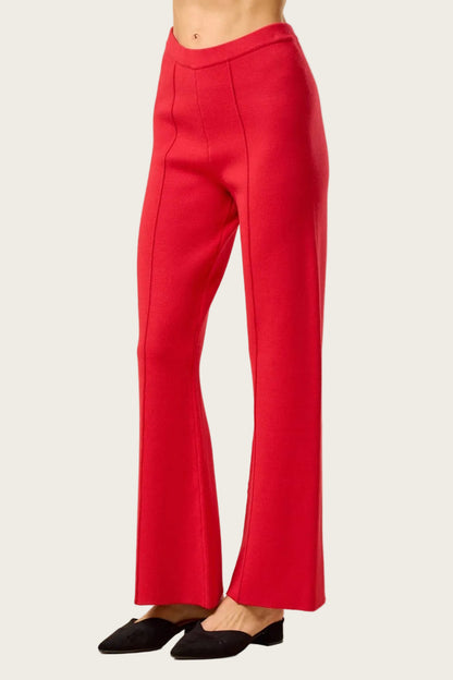 Red Sweater Pant