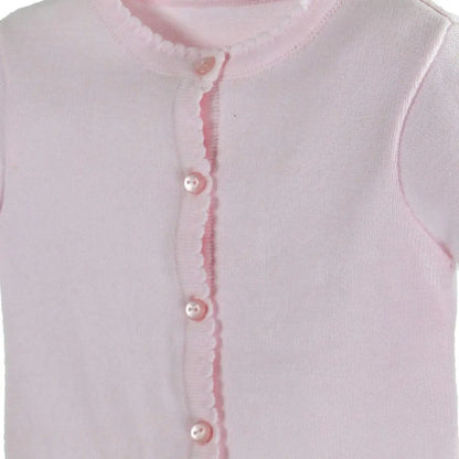 Scalloped Cardigan Sweater