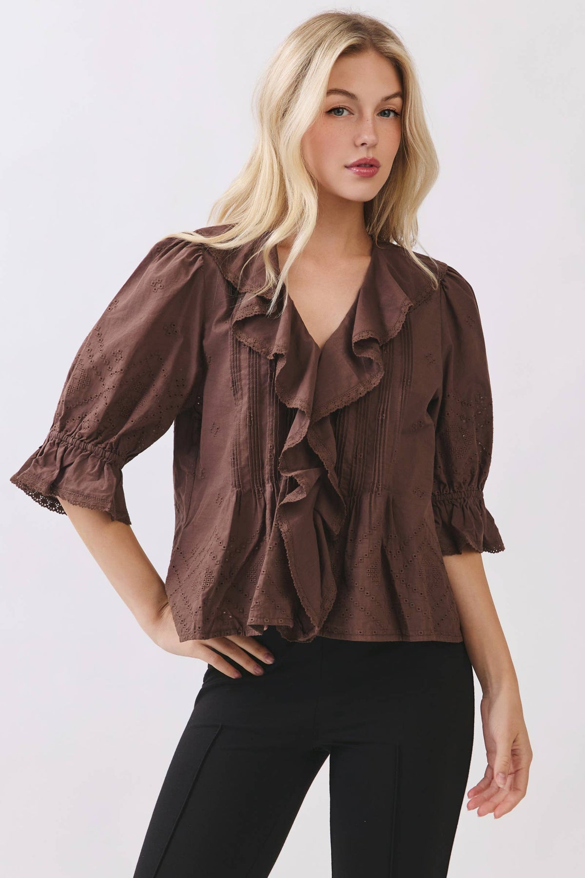 Alex Puff Sleeve Top