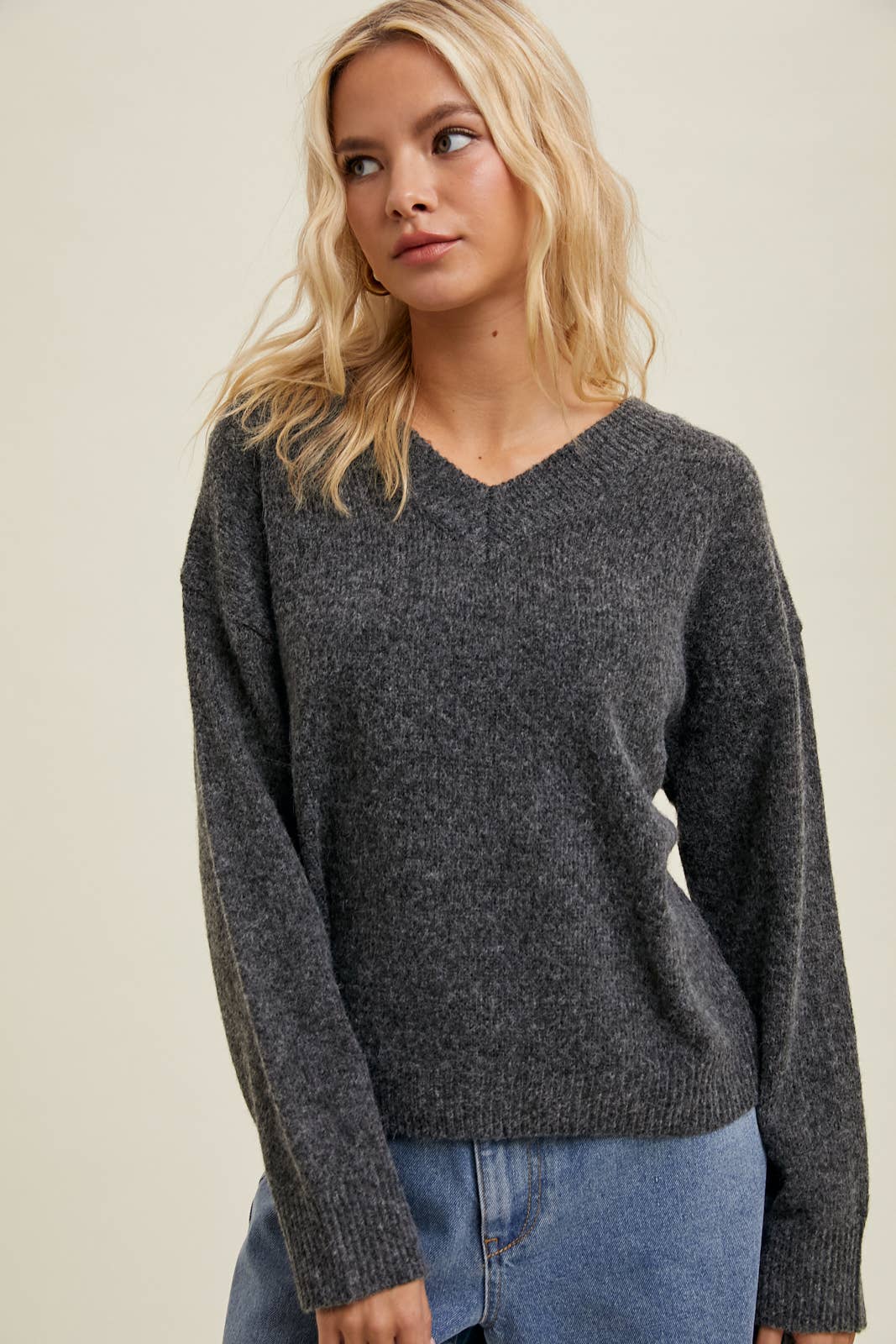 Charlie Charcoal Sweater