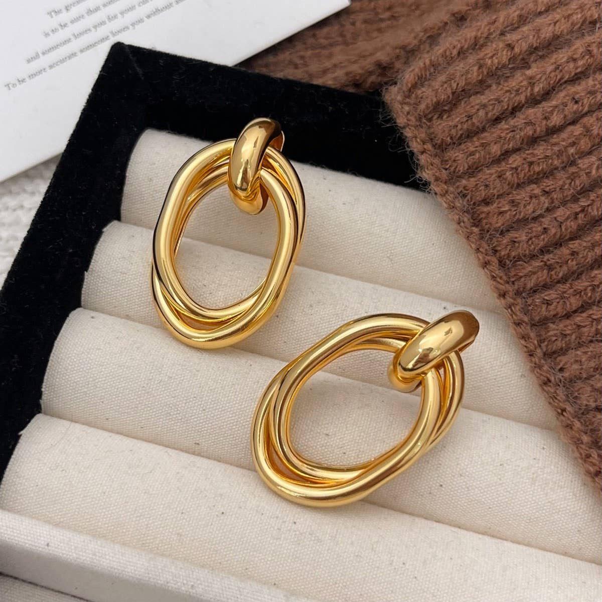 Chunky Geometric Earrings
