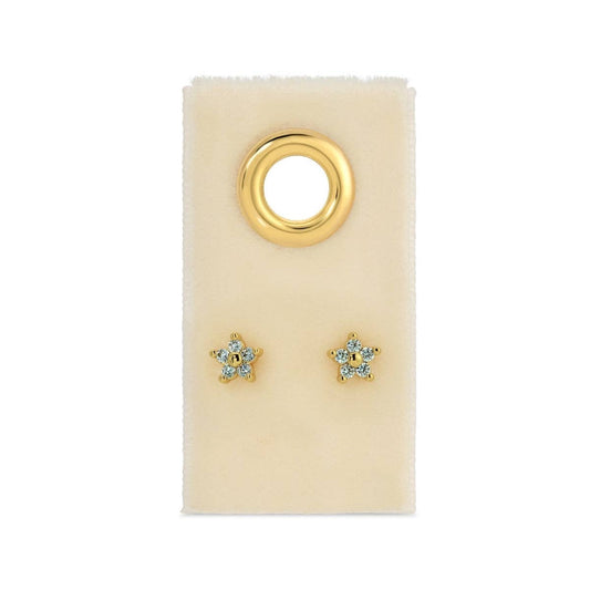 Delicate Flower Studs