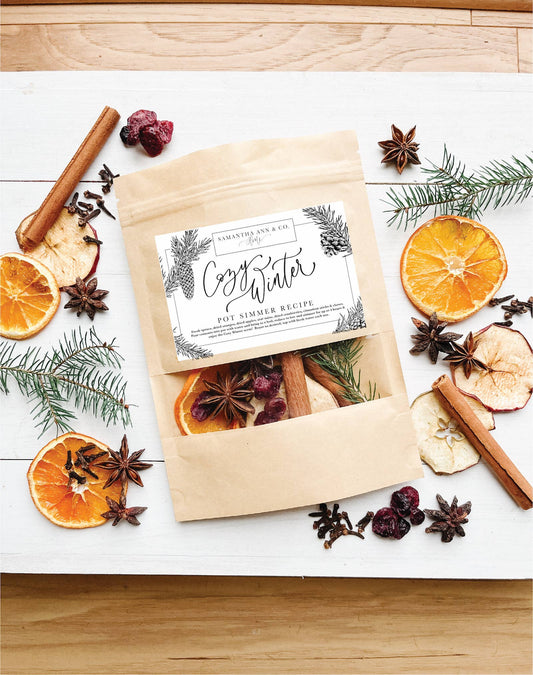 "Cozy Winter" Stovetop Potpourri